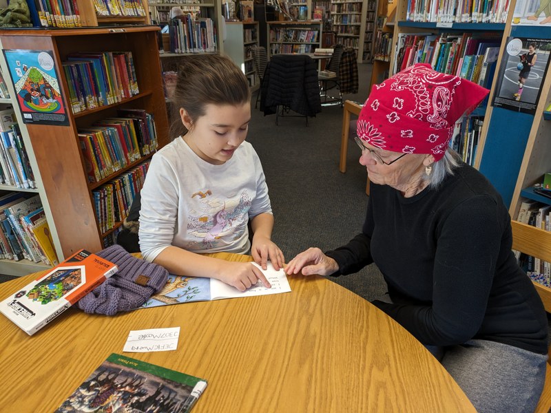 Library Pals on Feb. 14th