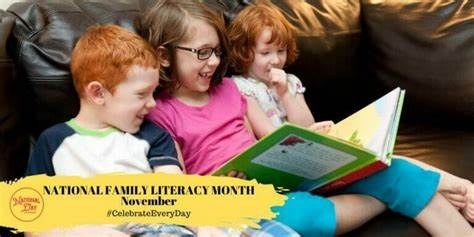 November is National Family Literacy Month